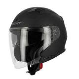 Casque jet Noir mat / Brillant - S771 - LE PRATIQUE DU MOTARD