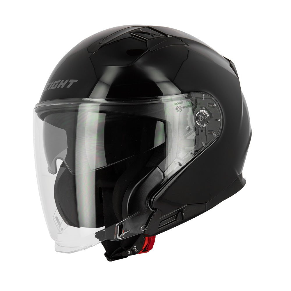 Casque moto jet - NOIR - LE PRATIQUE DU MOTARD