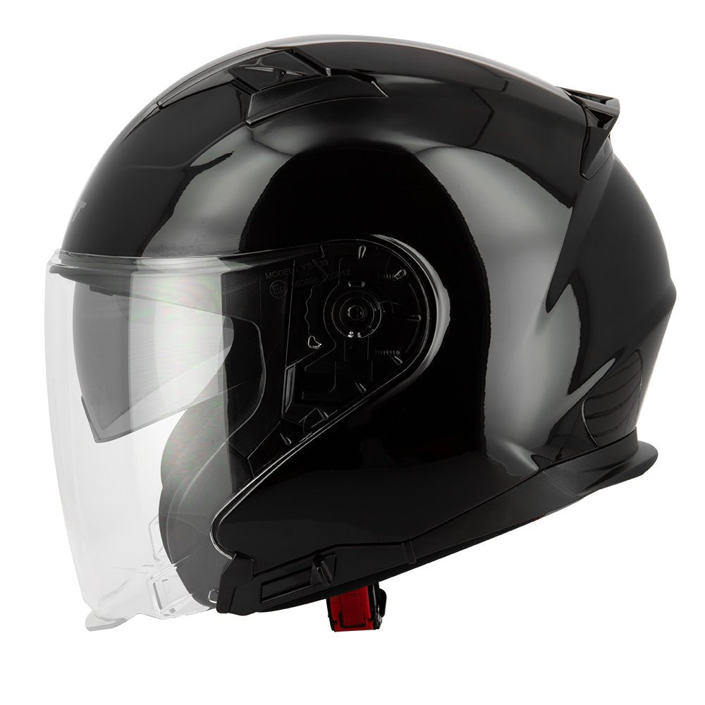 Casque moto jet - NOIR - LE PRATIQUE DU MOTARD