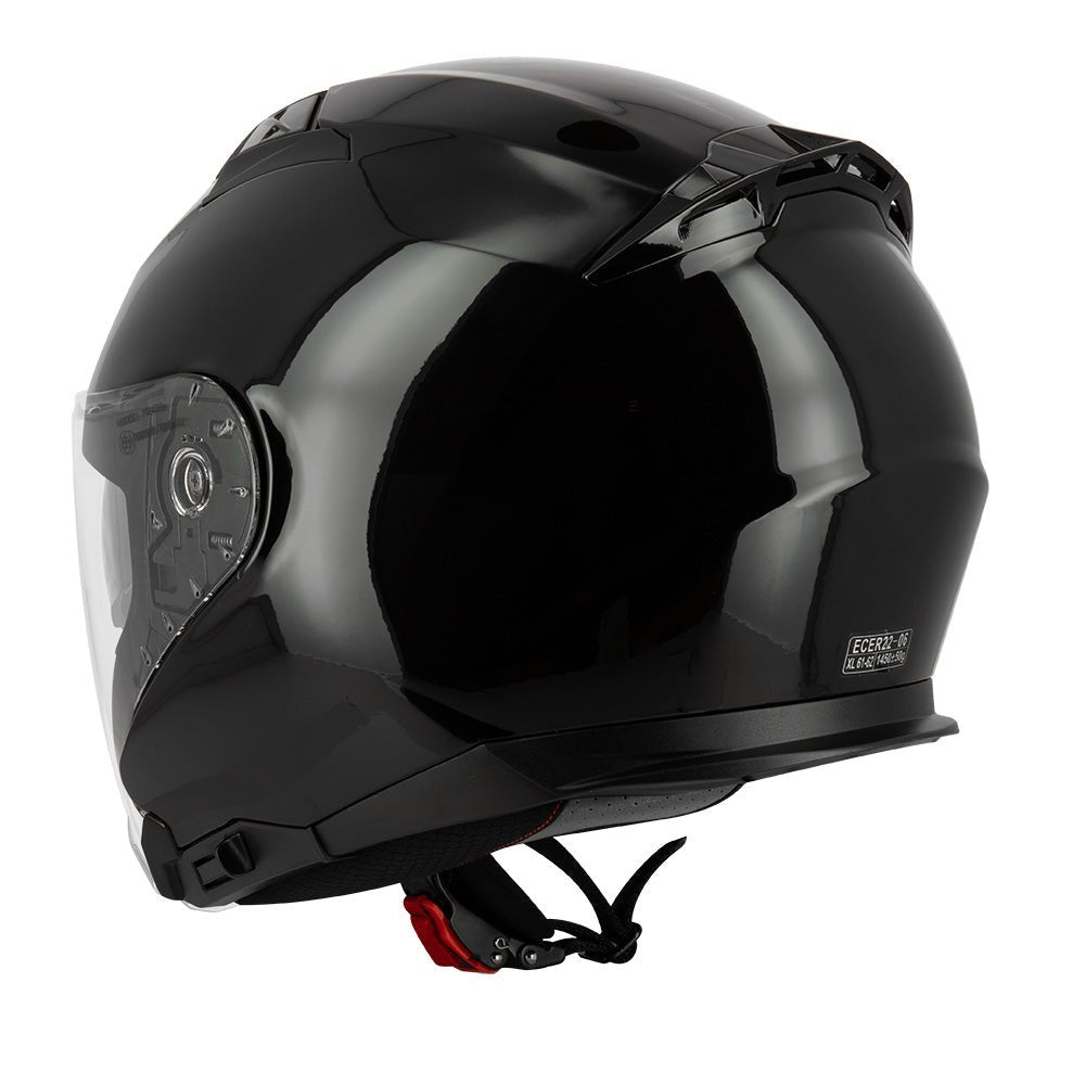 Casque moto jet - NOIR - LE PRATIQUE DU MOTARD