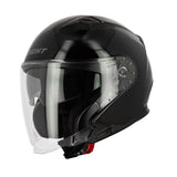 Casque moto jet - NOIR - LE PRATIQUE DU MOTARD