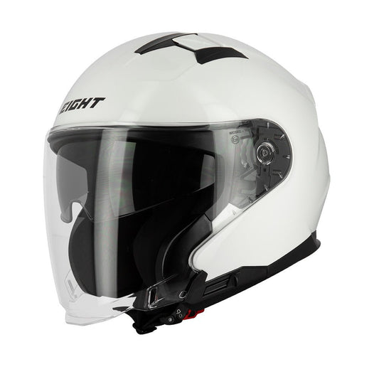 Casque Jet blanc - S770 - LE PRATIQUE DU MOTARD