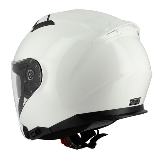 Casque Jet blanc - S770 - LE PRATIQUE DU MOTARD