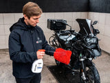 Pack Nettoyage Moto Ipone Cleaning Kit — Moto Wash 1L + Wheel Cleaner + Gant + Brosse Jantes