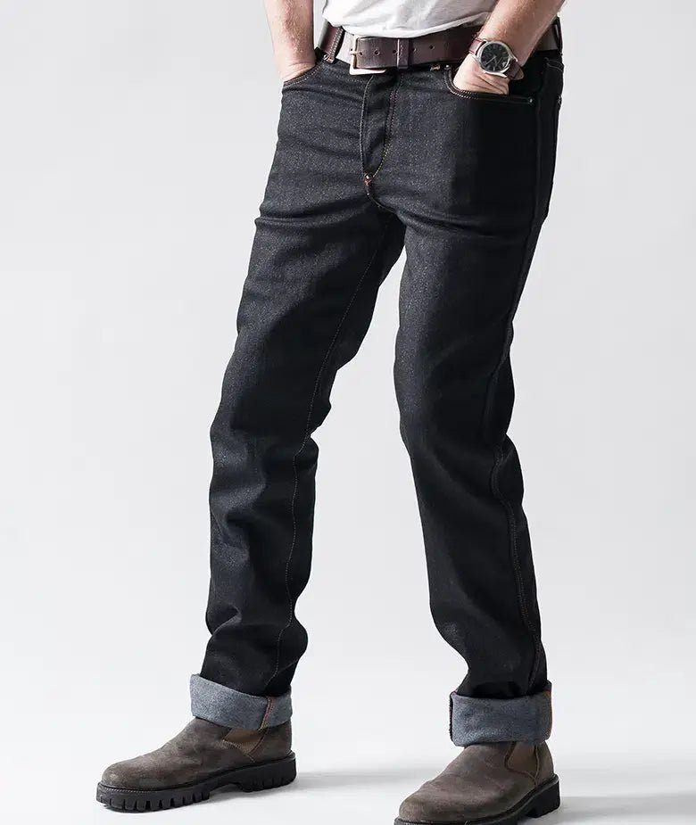 Jean Moto Homme JEAN’STER INDIGO ARMALITH® – Certifié AAA, Fabriqué en France - LE PRATIQUE DU MOTARD