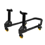 Bequille leve moto avant  pliable a roulette | LEV118