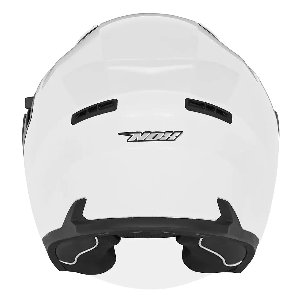 Casque Moto Jet N130 Blanc Perle | NOX - LE PRATIQUE DU MOTARD