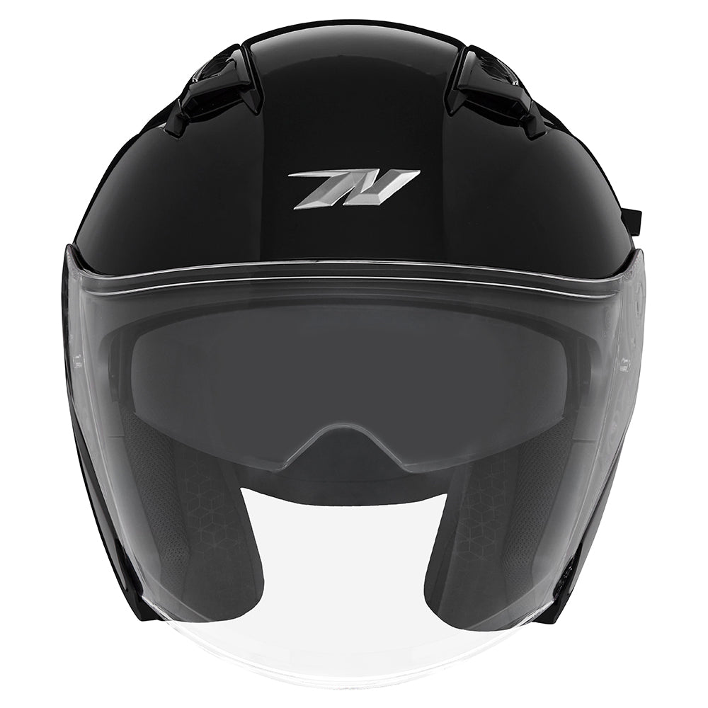 Casque Moto Jet N130 Noir Brillant | NOX - LE PRATIQUE DU MOTARD