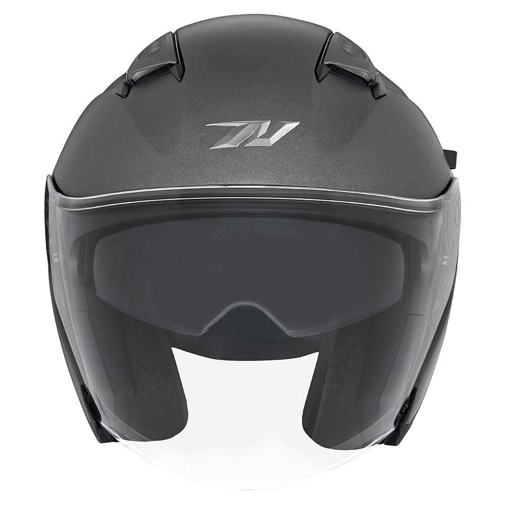 Casque Moto Jet N130 Titanium Mat | NOX - LE PRATIQUE DU MOTARD