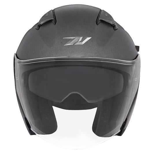 Casque Moto Jet N130 Titanium Mat | NOX - LE PRATIQUE DU MOTARD