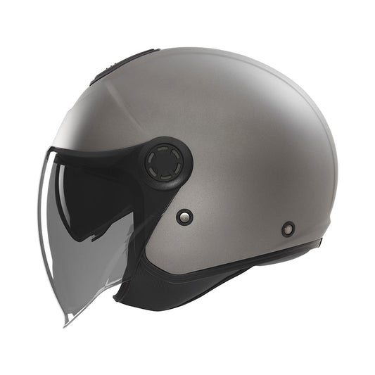 Casque Moto Jet N182 Titanium Mat | NOX - LE PRATIQUE DU MOTARD