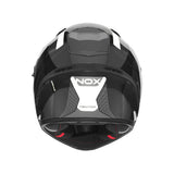 Casque Moto Intégral N402 Mentor Noir Blanc | NOX - LE PRATIQUE DU MOTARD