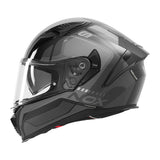 Casque Moto Intégral N402 Mentor Noir Argent | NOX - LE PRATIQUE DU MOTARD