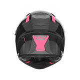 Casque Moto Intégral N402 Mentor Noir Rose | NOX - LE PRATIQUE DU MOTARD