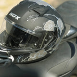 Casque Moto Intégral N402 Spring Argent | NOX - LE PRATIQUE DU MOTARD