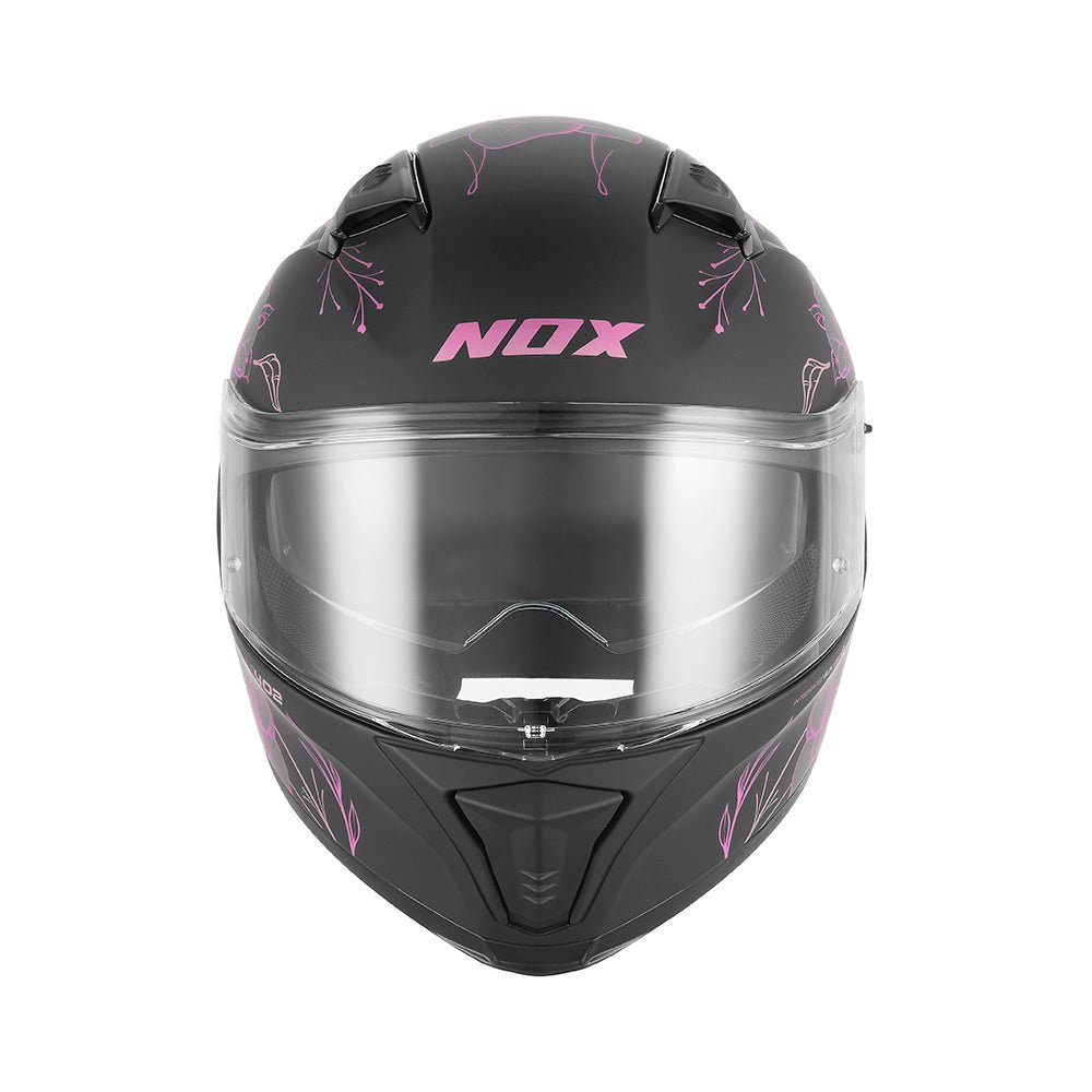 Casque Moto Intégral N402 Spring Rose | NOX - LE PRATIQUE DU MOTARD