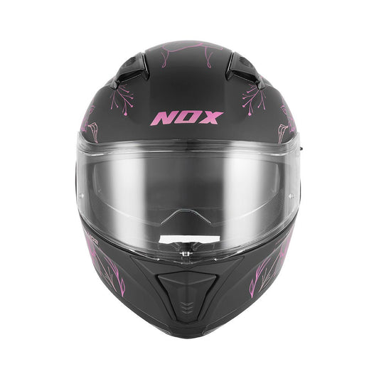 Casque Moto Intégral N402 Spring Rose | NOX - LE PRATIQUE DU MOTARD