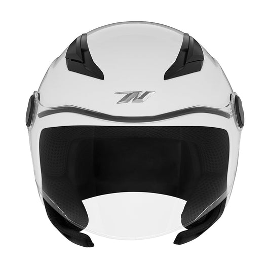 Casque Moto Jet N710 Blanc Perle | NOX - LE PRATIQUE DU MOTARD