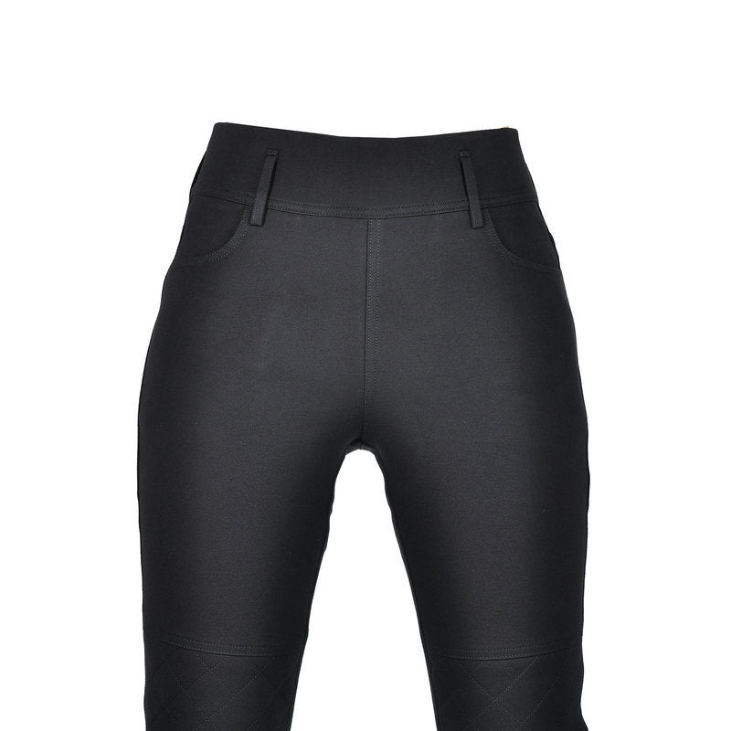 Pantalon moto femme KEVLAR Taille Haute - VRODE™ - LE PRATIQUE DU MOTARD