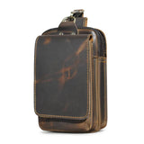 Pochette Ceinture en Cuir Véritable – Style Rétro et Ultra - Pratique - LE PRATIQUE DU MOTARD