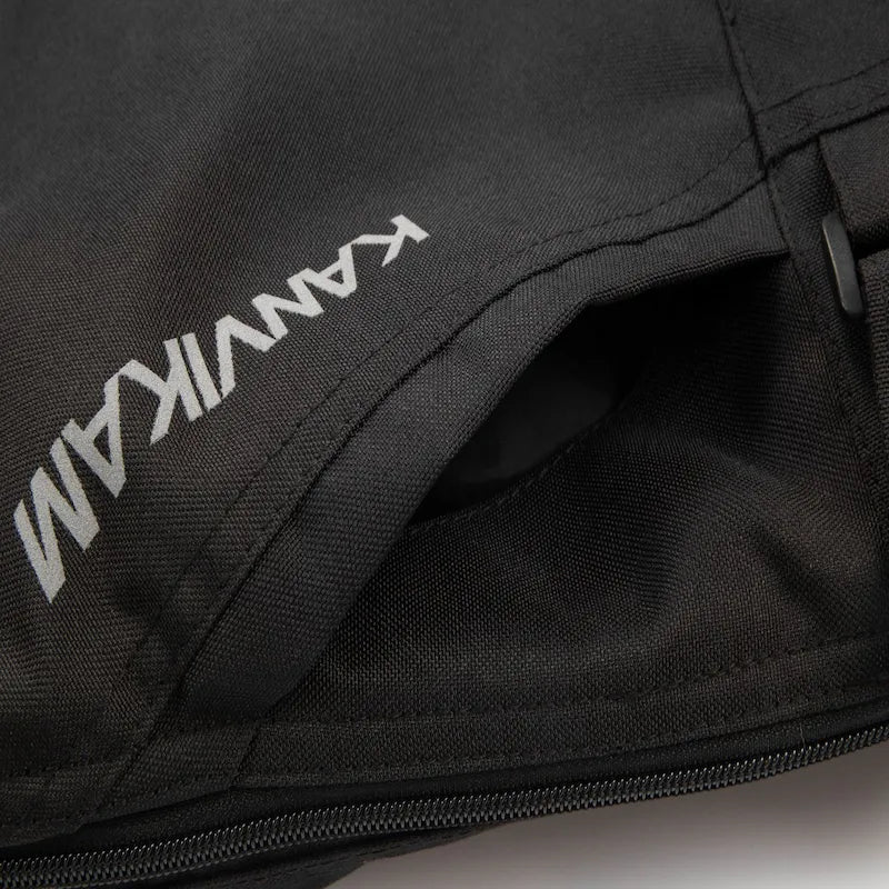 Surpantalon Moto Hiver coupe - vent et anti - pluie | All Road Pro™ - Noir /Beige - LE PRATIQUE DU MOTARD