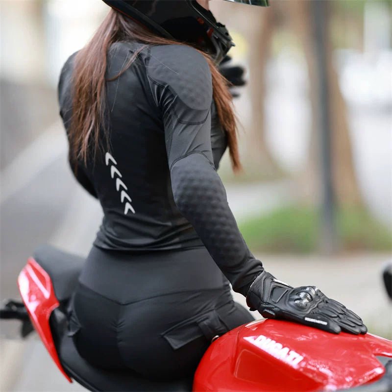 VALKYRIA™ | Gilet Moto Femme Été – Sécurité CE, Confort Respirant & Style Unique - LE PRATIQUE DU MOTARD