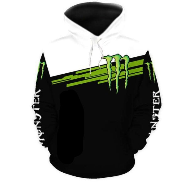 Sweat à Capuche Monster Energy Boost - LE PRATIQUE DU MOTARD
