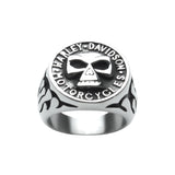 Bague Harley Davidson - Le Crâne des Routes