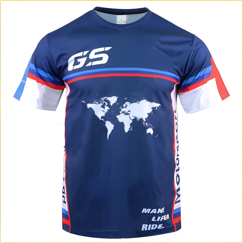 T-Shirt motard BMW GS World Edition