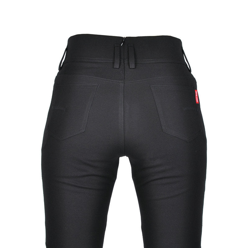 Pantalon moto femme KEVLAR Taille Haute - VRODE™ - LE PRATIQUE DU MOTARD