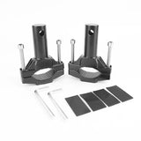 Support de fourche feux additionnels moto - LE PRATIQUE DU MOTARD