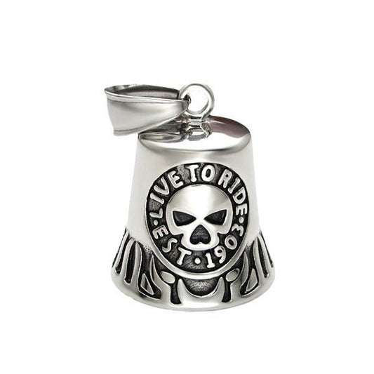 Cloche de moto unique "RIDE TO LIVE - LIVE TO RIDE" - LE PRATIQUE DU MOTARD