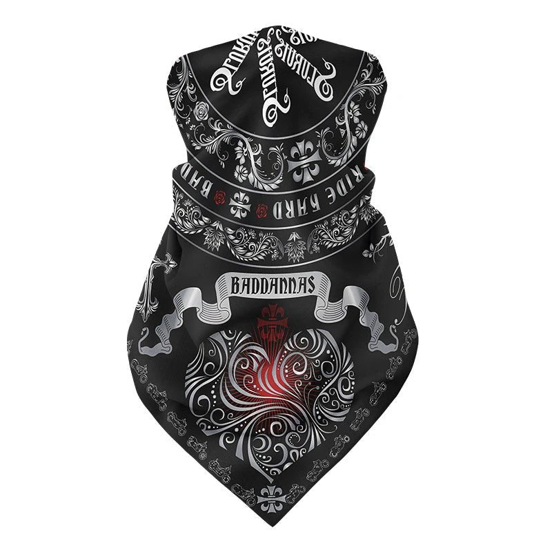Bandana moto - Ride Free Peace and Love - LE PRATIQUE DU MOTARD
