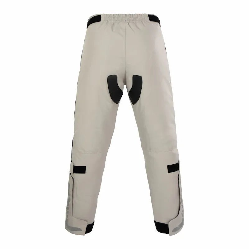 Surpantalon Moto Hiver coupe - vent et anti - pluie | All Road Pro™ - Noir /Beige - LE PRATIQUE DU MOTARD