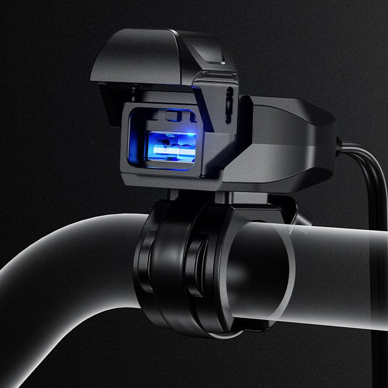 Chargeur USB - C Fast Charge 36W Étanche pour Moto et Scooter - LE PRATIQUE DU MOTARD