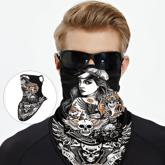 Women's motorcycle neck warmer