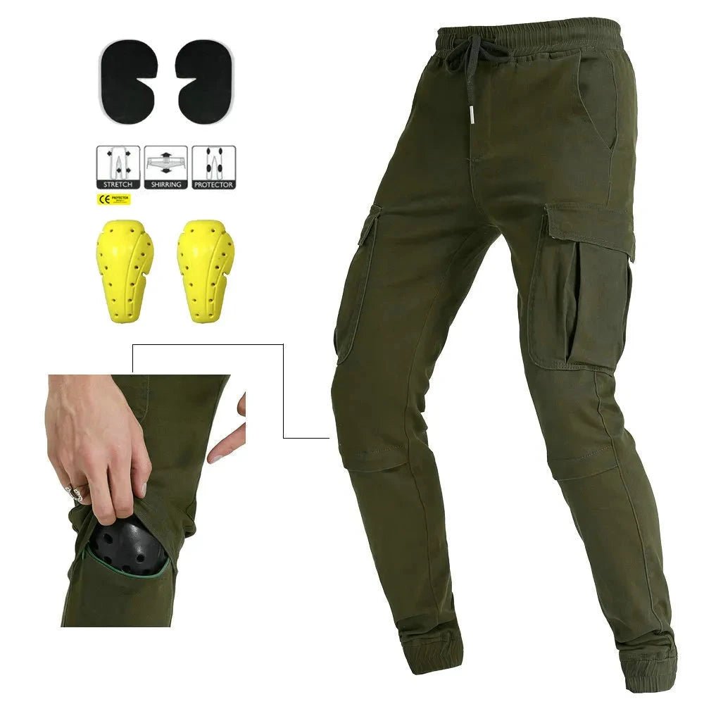 Pantalon cargo moto | UrbanGear™ - LE PRATIQUE DU MOTARD