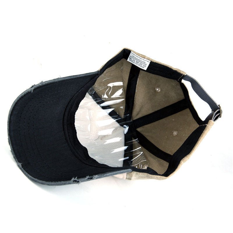 Casquette biker vintage - American Motorcycle - LE PRATIQUE DU MOTARD
