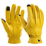Gants moto cuir vintage été - LE PRATIQUE DU MOTARD