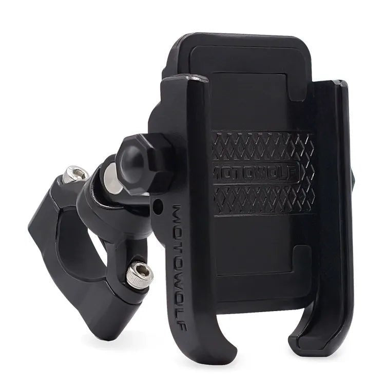 Support téléphone moto Universel finition métal - LE PRATIQUE DU MOTARD