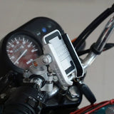 Support téléphone moto Universel finition métal - LE PRATIQUE DU MOTARD