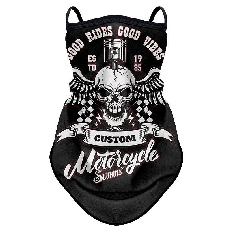 Tour de Cou Moto Custom | WINGEDSKULL - LE PRATIQUE DU MOTARD