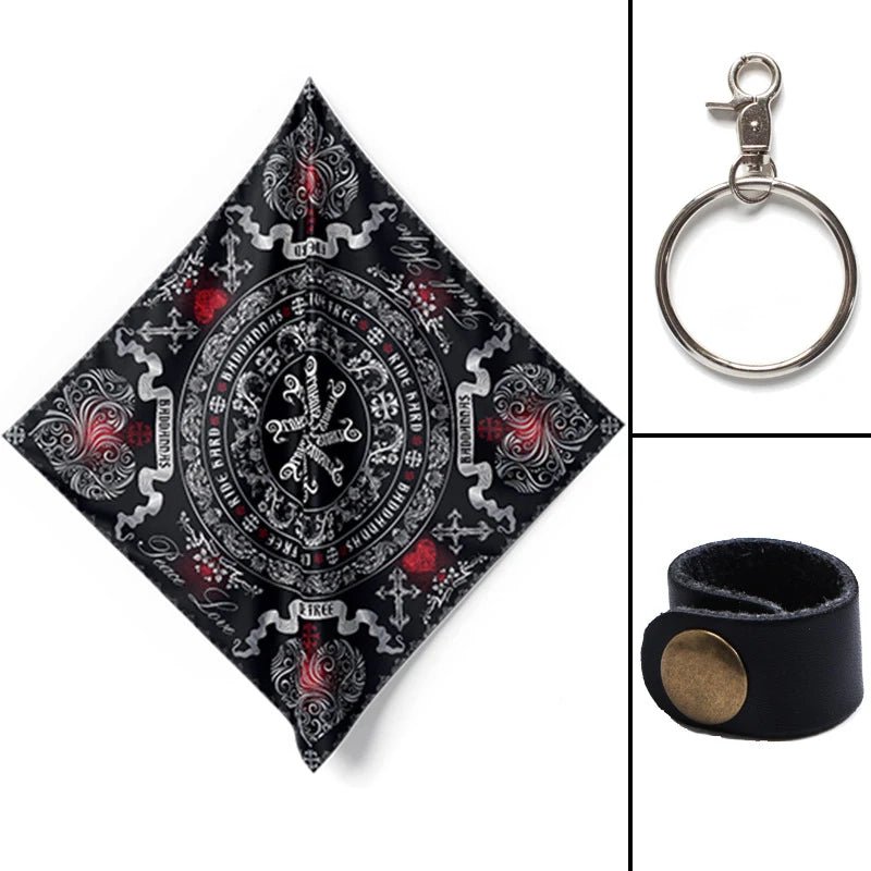 Bandana moto - Ride Free Peace and Love - LE PRATIQUE DU MOTARD