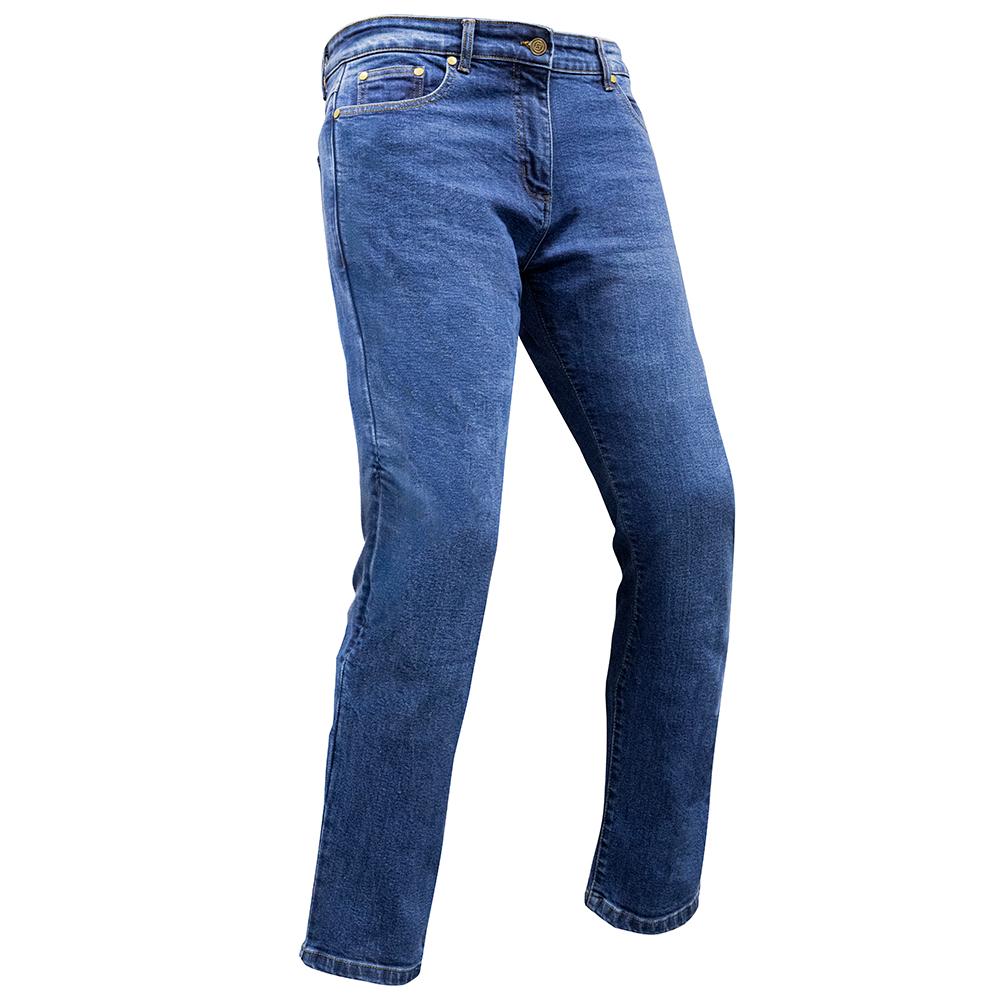 Jean Moto Homme Homologué AA — Coques Genoux et Hanches Incluses — vue de face
