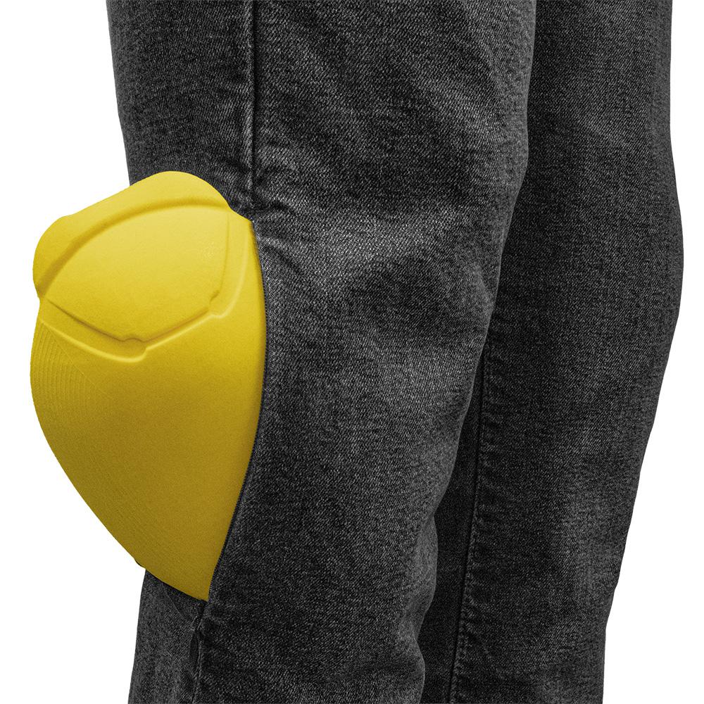 Jean Moto Homme Homologué AA — Coques Genoux et Hanches Incluses — genouillère CE extraite