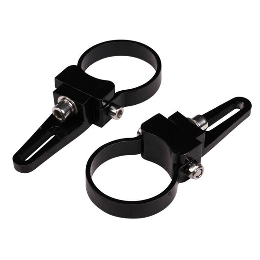 Fixation projecteur LED 32mm collier aluminium moto quad
