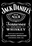 PLAQUE MÉTALLIQUE " Jacks Daniel's" - Le Pratique du Motard