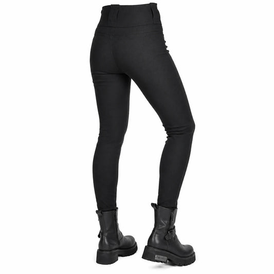 Pantalon Moto Femme Taille Haute  SKADI™— Homologué CE Niveau2