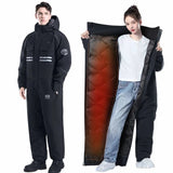 Combinaison moto hiver étanche & thermique 2 - en - 1 | Vanguard™ - LE PRATIQUE DU MOTARD