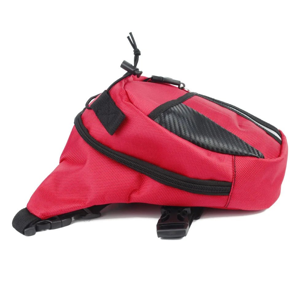 Sacoche de jambe moto femme rouge - LE PRATIQUE DU MOTARD